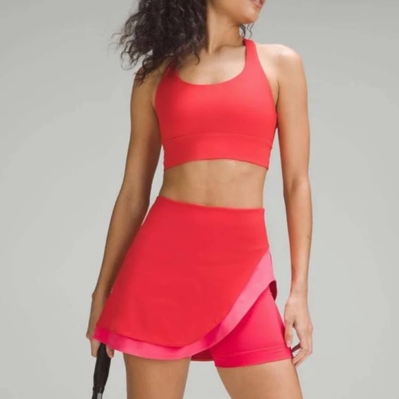 Lululemon Athletica Asymmetrical Layered High Rise Tennis Skirt - Picture 2 of 3